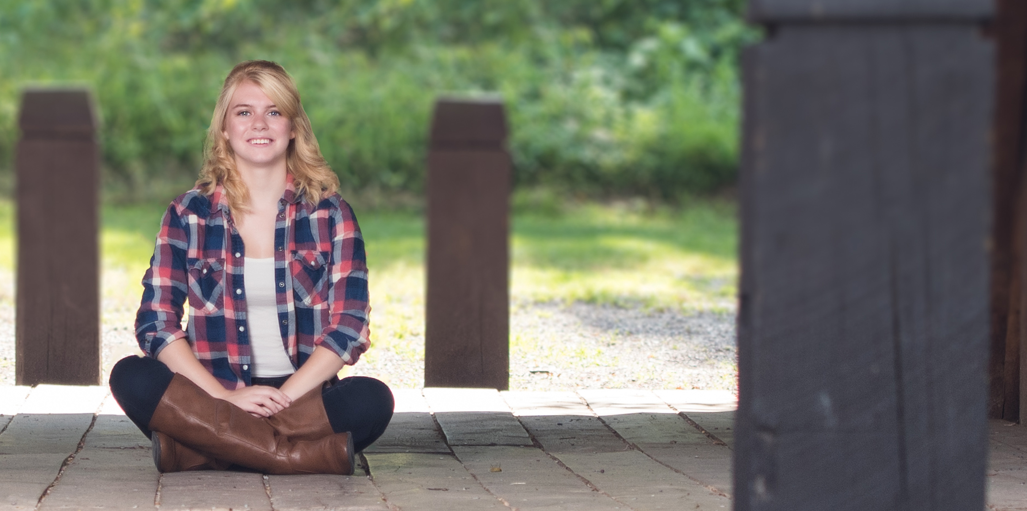 Outdoor Senior Portrait of a Lady